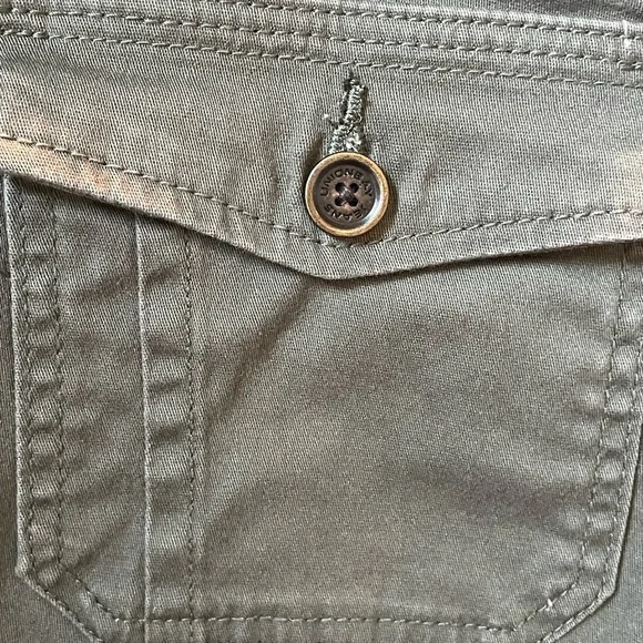 UNIONBAY Women's Straight Leg Jeans in Army Green - Picture 6 of 8